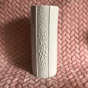Naaman  White Bisque Porcelain Vase Vintage